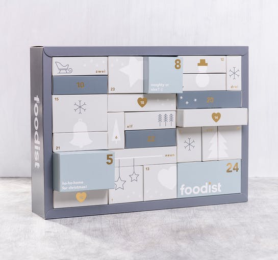 Adventskalender mit Fruchtgummis 2019 2 Foodist Premium Gourmet Adventskalender