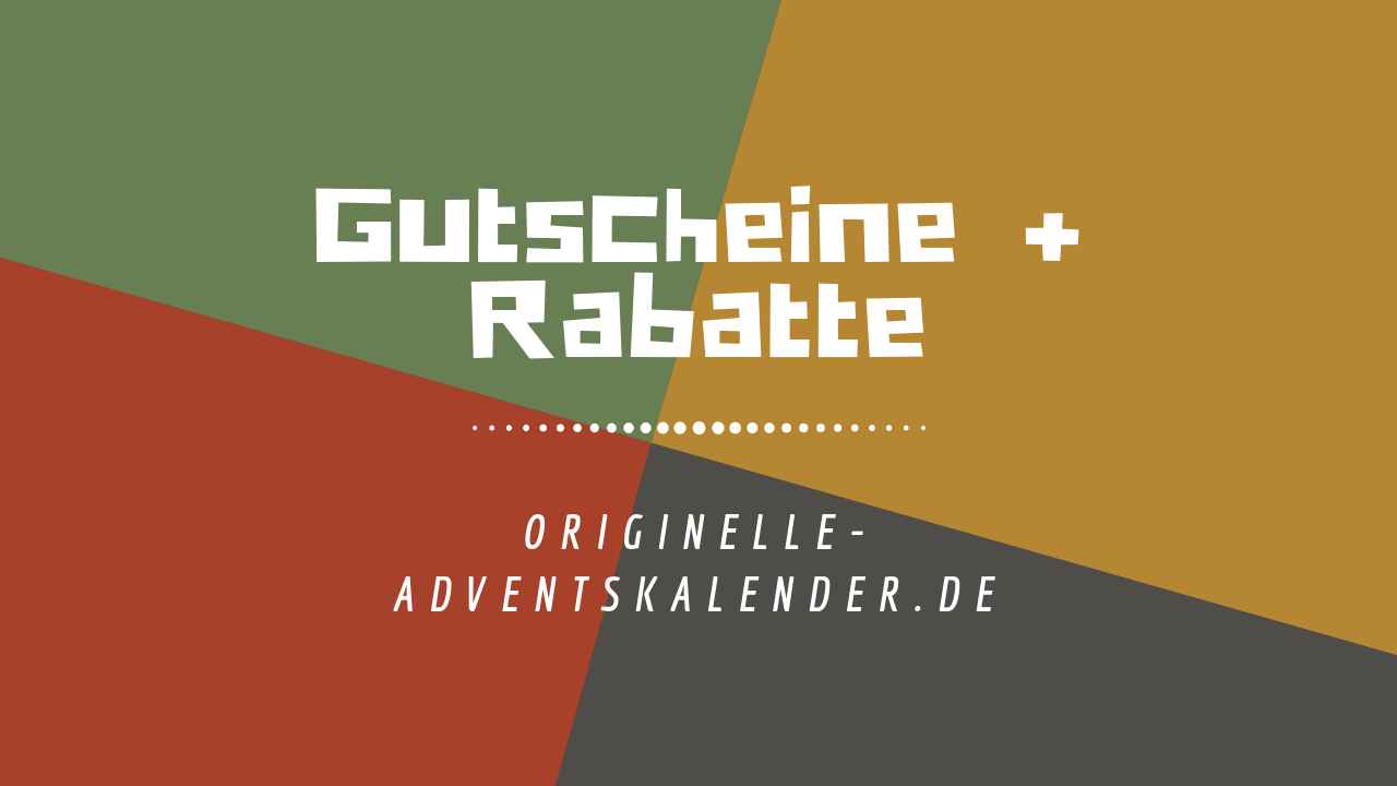 Gutscheine +Rabatte