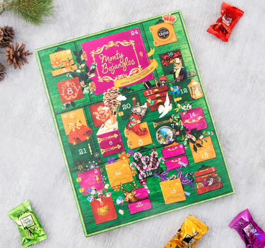 Adventskalender mit Pralinen 2019 3 Foodist Monty Bojangles Adventskalender