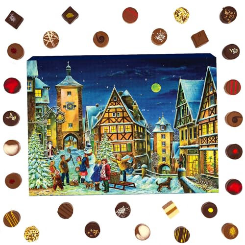 Hallingers Pralinen-Adventskalender - Rothenburg (Advents-Karton) 5