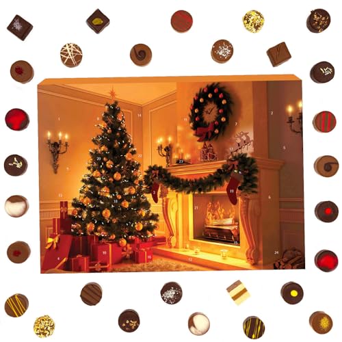 Hallingers Pralinen-Adventskalender - New York (Advents-Karton) 5