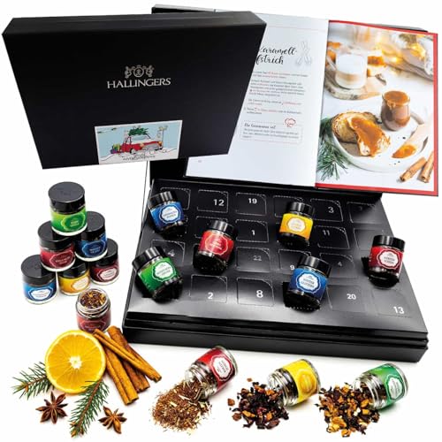 Hallingers Tee-Adventskalender "24 Tees aus aller Welt" (Deluxe-Box) 5