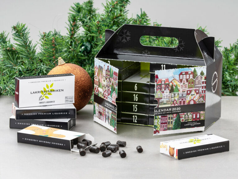 Schwedischer Lakritz Adventskalender
